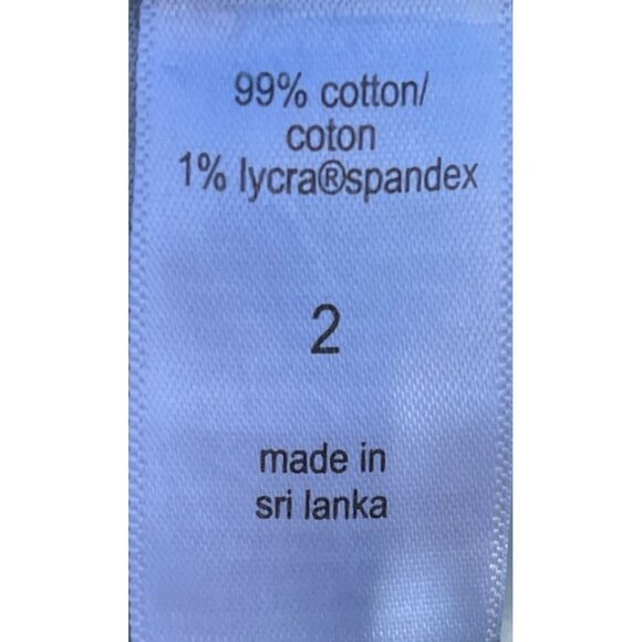 Goldie Blues Womens 5" Cheeky High-Rise Denim Shorts Curvy Fit Comfort Size 2 - Picture 6 of 6